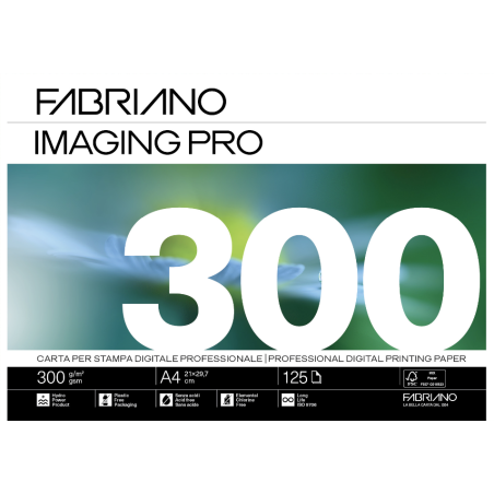 FABRIANO IMAGING PRO A4 300gr -125fg 50721297