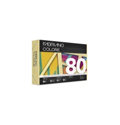 FABRIANO COLORE A4 80G -500fg -T- BANANA 75021297