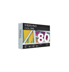 FABRIANO COLORE A4 80G -500fg -T- CELESTE CHIARO 75721297