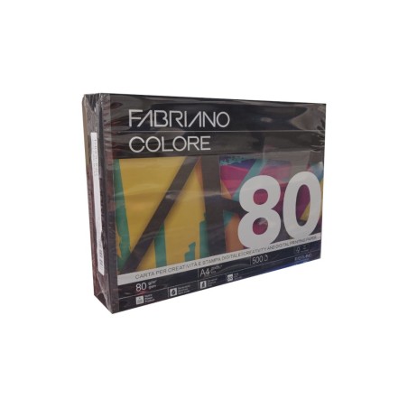 FABRIANO COLORE A4 80G -500fg -F- NERO 76521297