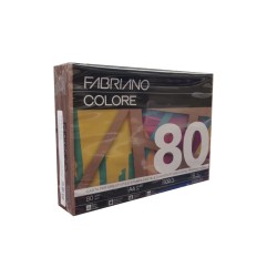 FABRIANO COLORE A4 80G -500fg -F- MARRONE 76421297