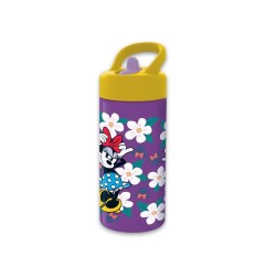 Borraccia Minnie Mouse 420ml Polipropilene BPA Free con Cannuccia e Manico ST81231