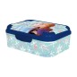 Portamerenda Frozen Snowy Tale 17x13.5x6.2cm Plastica BPA Free Chiusura Sicura ST81043
