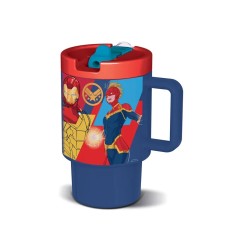 Tazza Avengers 530ml Polipropilene BPA Free con Manico e Beccuccio ST80156