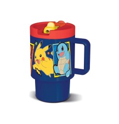 Tazza Pokémon 530ml Polipropilene BPA Free con Manico e Beccuccio ST08026