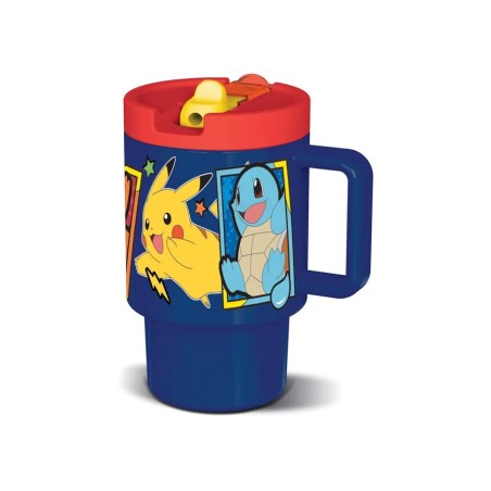 Tazza Pokémon 530ml Polipropilene BPA Free con Manico e Beccuccio ST08026