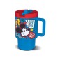 Tazza Mickey Mouse 530ml Polipropilene BPA Free con Manico e Beccuccio ST81156