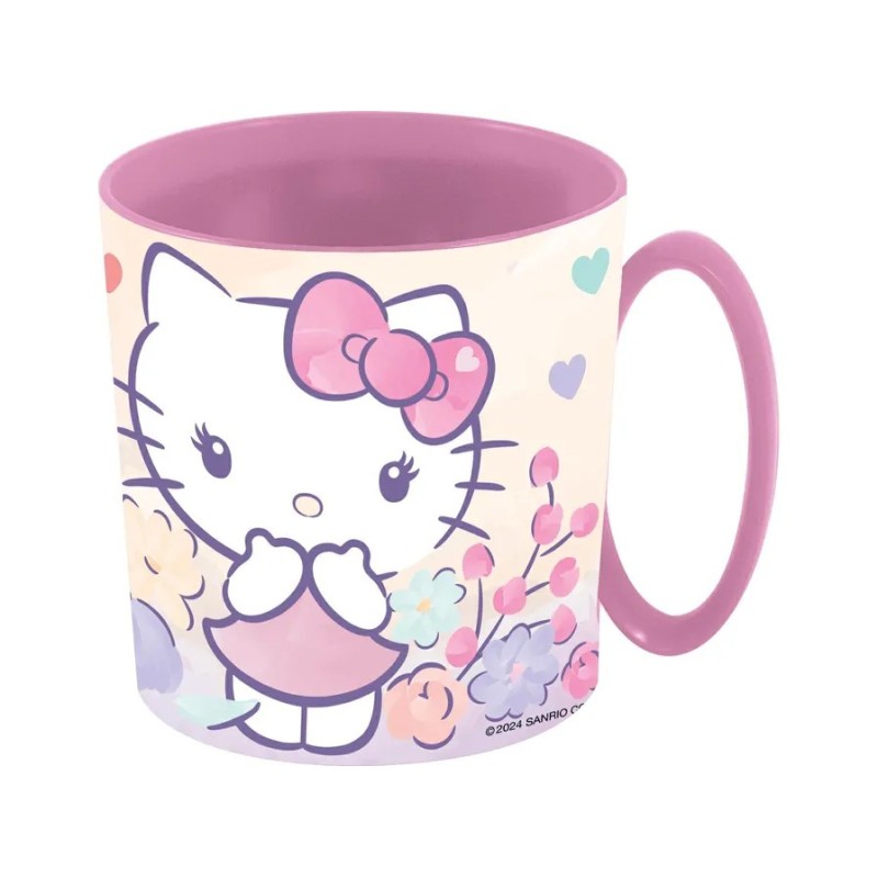 Tazza Microonde Hello Kitty 390ml Polipropilene BPA Free ST81704