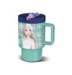 Tazza Frozen 530ml Polipropilene BPA Free con Manico e Beccuccio ST81056