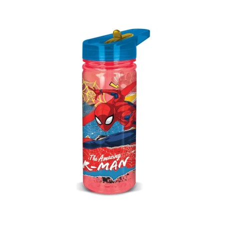 Tazza Spiderman 530ml Polipropilene BPA Free con Manico e Beccuccio ST83533