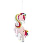 Avenue Mandrine Frinends to Paint Simone l'unicorno in cotone 24 cm con 6 colori glitter PP035C