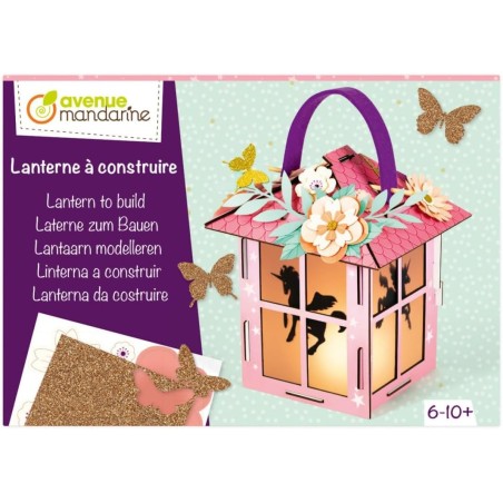 Avenue Mandarine Scatola Creativa Lanterna Unicorni 23x16x4 cm KC158C