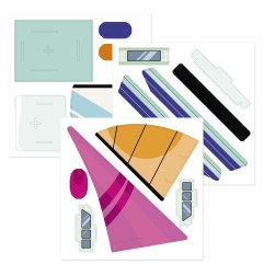 Avenue Mandarine Puzzle 3D Barca montaggio senza PU034C