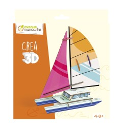 Avenue Mandarine Puzzle 3D Barca montaggio senza PU034C