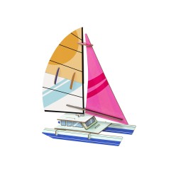 Avenue Mandarine Puzzle 3D Barca montaggio senza PU034C