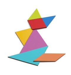 Avenue Mandarine Gioco educativo Tangram in cartone JE536C