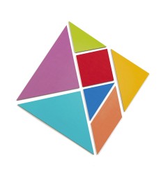 Avenue Mandarine Gioco educativo Tangram in cartone JE536C
