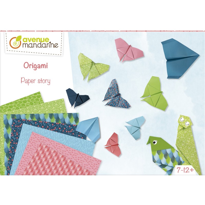 Avenue Mandarine kit creativo Origami 40 carte 15x15 cm colori pop-eye  42720O