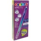 Carioca Oops Easy 12 penna cancellabili punta fine 0.7 mm blu doppia gomma 4350002