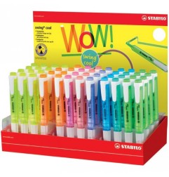 Stabilo Swing Cool Expo 48 evidenziatori punta scalpello 1–4 mm colori assortiti 275/48-1