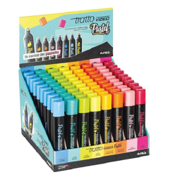 TRATTO Video Pastel Edizione Speciale espositore 80 evidenziatori colori pastello assortiti F838200