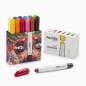 Carioca Plus Art Caryon 12 pastelli a cera 10 mm inchiostro solubile in acqua 45213