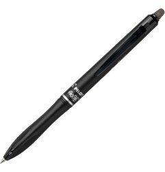 PILOT Penna Biro a sfera cancellabile FRIXION BALL+ colore Nero 0,7mm, 12pz scatto fusto nero 040339