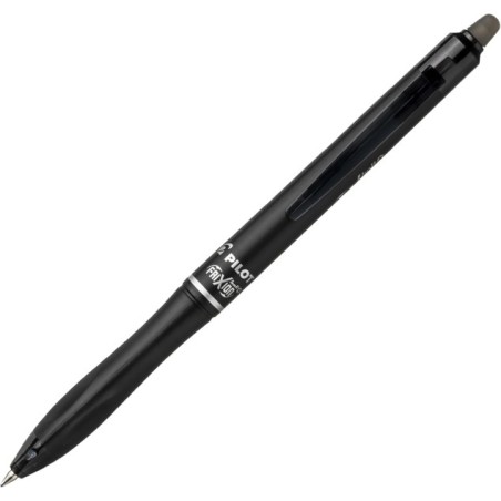 PILOT Penna Biro a sfera cancellabile FRIXION BALL+ colore Nero 0,7mm, 12pz scatto fusto nero 040339