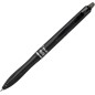 PILOT Penna Biro a sfera cancellabile FRIXION BALL+ colore Nero 0,7mm, 12pz scatto fusto nero 040339