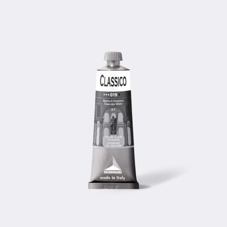 TEMPERA OLIO MAIMERI CLASSICO 60ml BIANCO DI TITANIO ZINCO M0306019