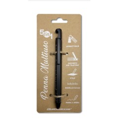 PENNA MULTIFUNZIONE TOTAL BLACK 5in1 PE-63BL