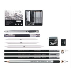 SET DISEGNO ACMELIAE SCATOLA ALLUMINIO -22PZ 44054