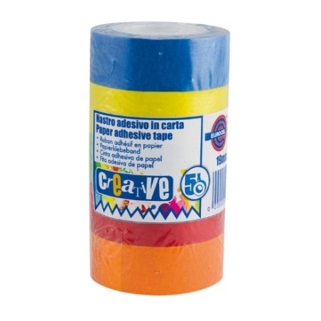 NASTRO IN CARTA CREATIVE 19X10 -5 ROTOLI ASSORTITI 11614120