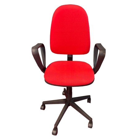 POLTRONA DATTILO ELEVAZIONE GAS C/BRACCIOLI ROSSO 3322