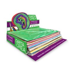 Fabriano Cartacrea 35x50 cm 220 g/m² expo 250 Fogli 25 colori 46403550