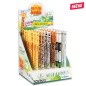 Monikids Wild Animal penne cancellabili slim 0.7 mm blu cappuccio 36 pz assortite 20/252