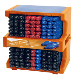 Tratto Marker Fila 108 marcatori punta tonda/scalpello inchiostro permanente assortiti