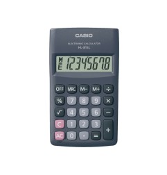 CALCOLO CASIO HL-815L-BK BLU 8C. TASCABILE