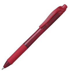 Pentel EnerGel-X BL110 penna gel a scatto 1 mm rosso 12 Pz