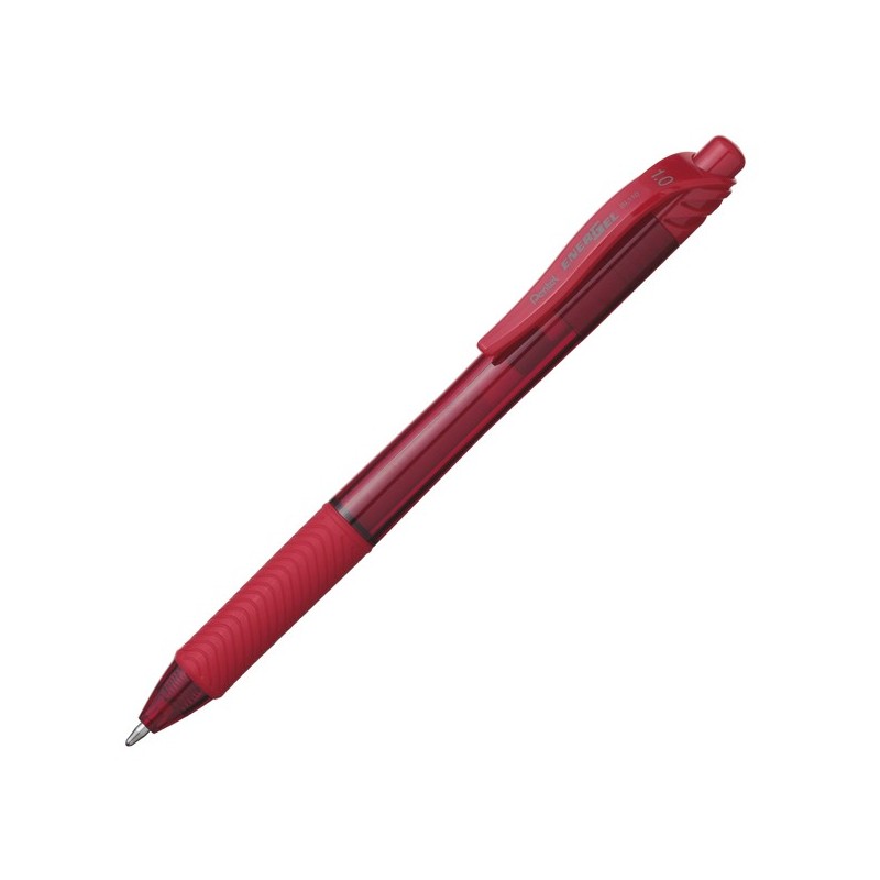 Pentel EnerGel-X BL110 penna gel a scatto 1 mm rosso 12 Pz