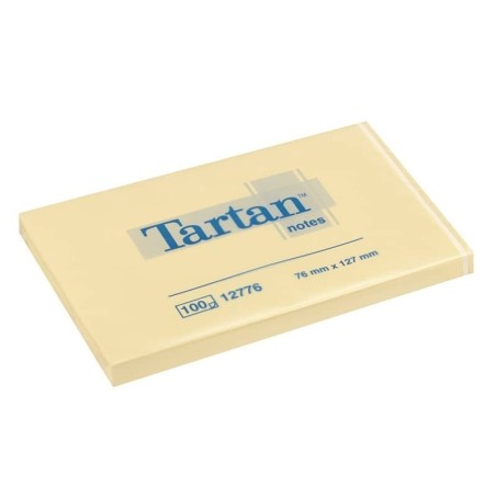 Post-it Tartan blocchi memo adesivi 127x76 mm giallo canary 12 blocchi 7100090815