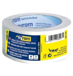 Syrom PPL250 Nastro biadesivo colore trasparente V-Bond 50x50mt 3097