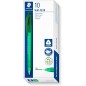 Staedtler 4230 M-5 Penna a scatto verde punta media 1 mm 10 pezzi