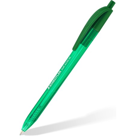 Staedtler 4230 M-5 Penna a scatto verde punta media 1 mm 10 pezzi