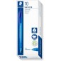 Staedtler 4230 M-3 Penna a scatto blu punta media 1 mm 10 pezzi