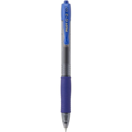Pilot G-2 G207 Penna gel retrattile blu 0.7 mm 12 pz 001521