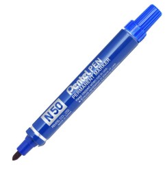 Pentel N50 marker indelebile punta tonda 1,5-2 mm blu