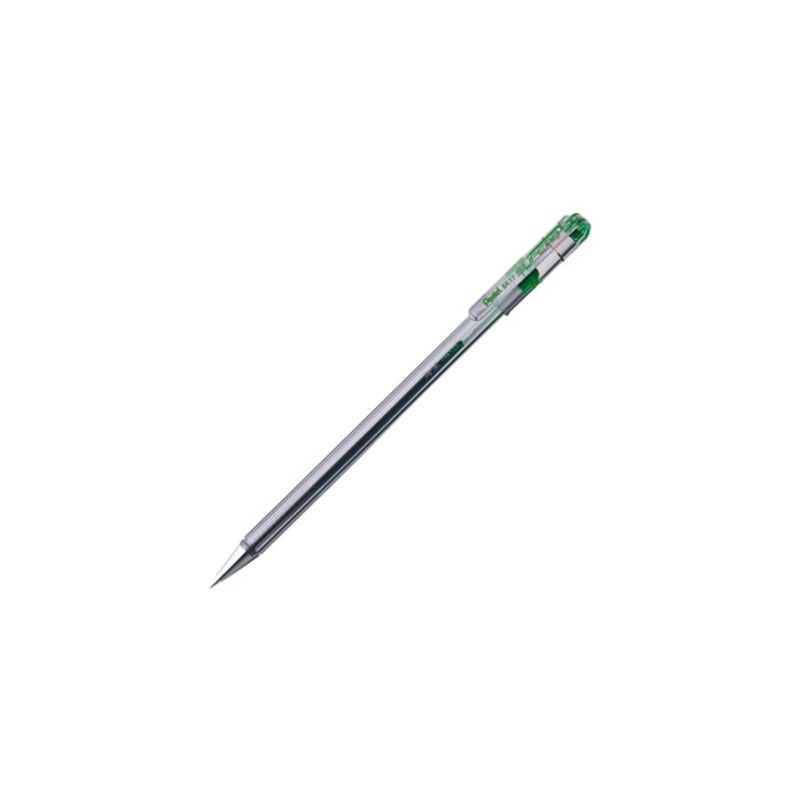 Pentel BK-77 D penna a sfera punta fine 0,27 mm verde