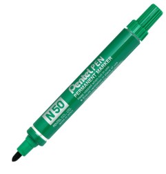 Pentel N50 marker indelebile punta tonda 1,5-2 mm verde