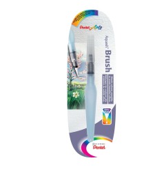 Pentel Aquash Water Brush pennello ad acqua punta media serbatoio 10 ml setole nylon XFRH/1-M